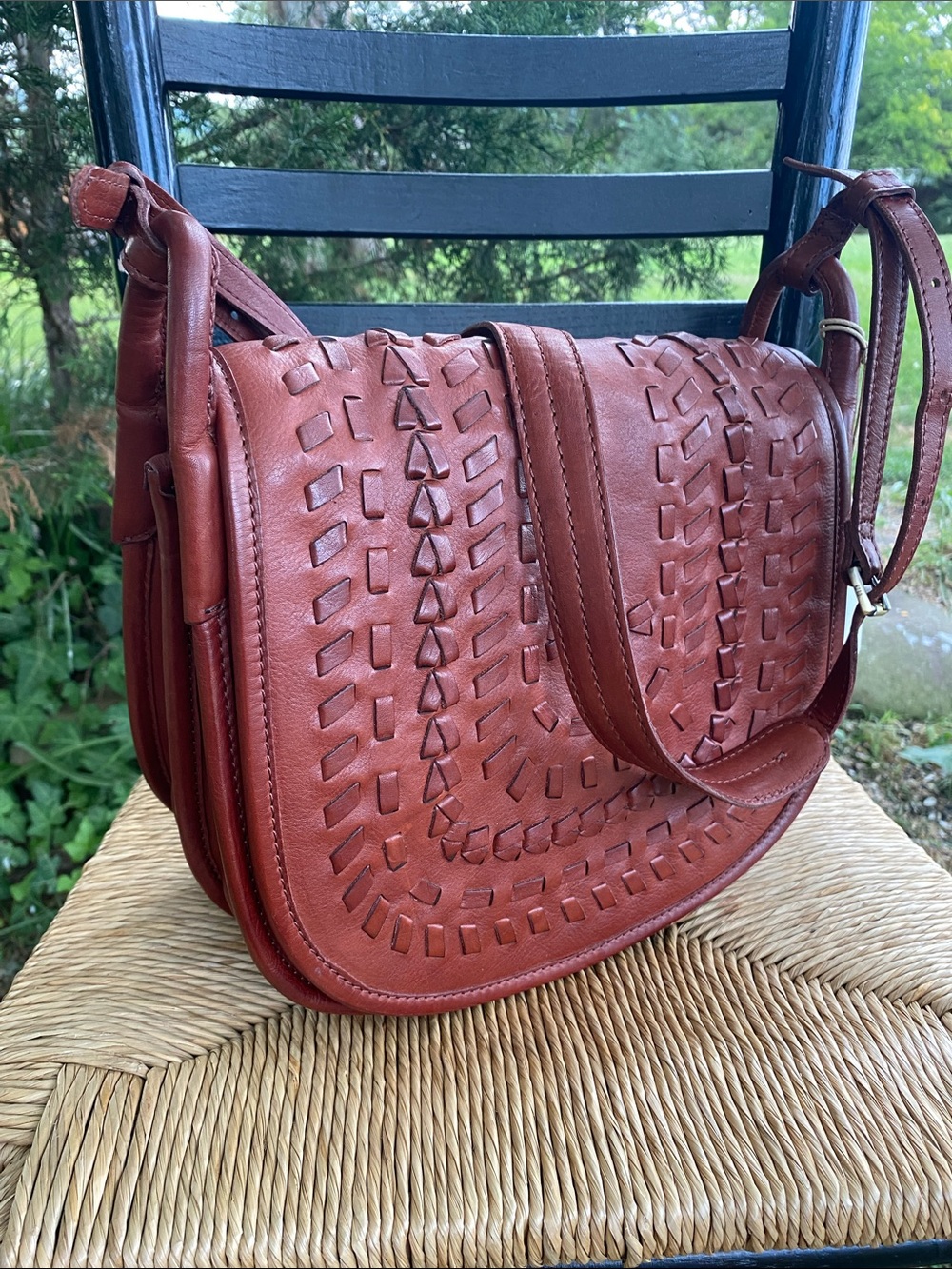 HOBO Kiva Large Crossbody Bag in Chestnut - Picture 10 of 13